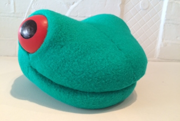 Tree Frog Muppet Head
